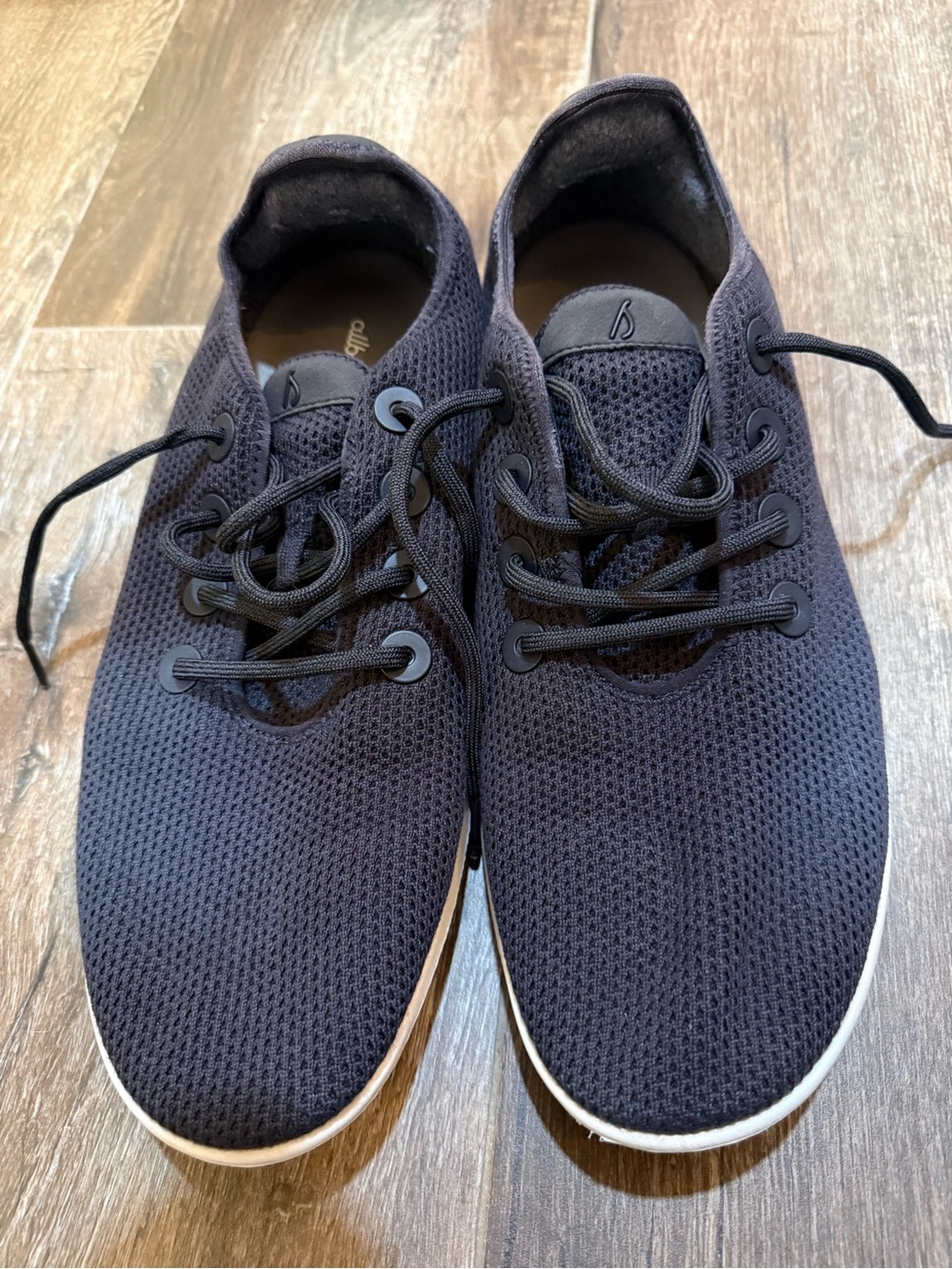 allbirds Men's Navy Knit Tree Runners - Dark Blue Casual Sneakers